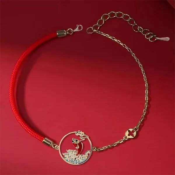 Bracelet Porte-Bonheur La Légende de la Carpe Koï kaosix 2
