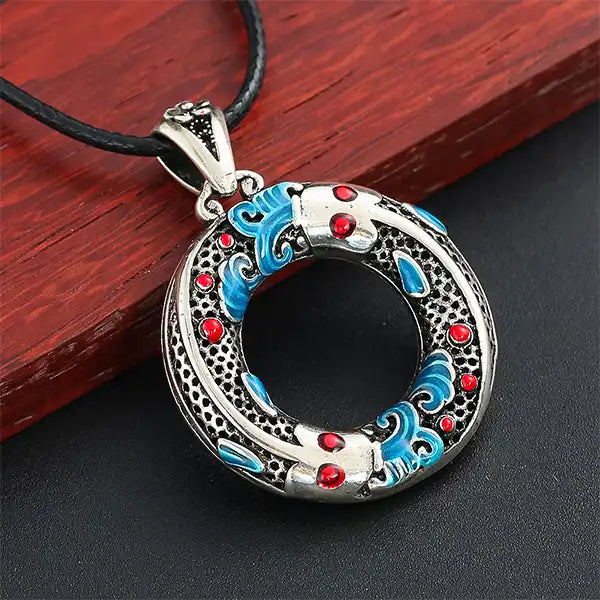 Collier Pendentif Carpe Koï Symbole de Force et de Persévérance kaosix 5