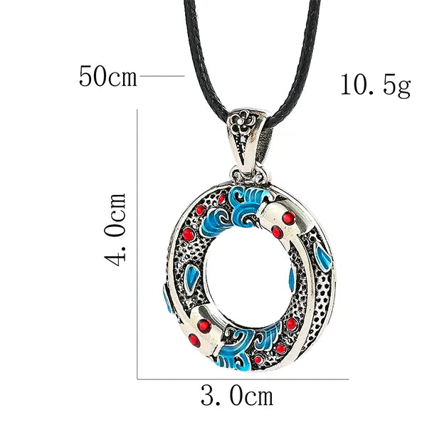Collier Pendentif Carpe Koï Symbole de Force et de Persévérance kaosix 8