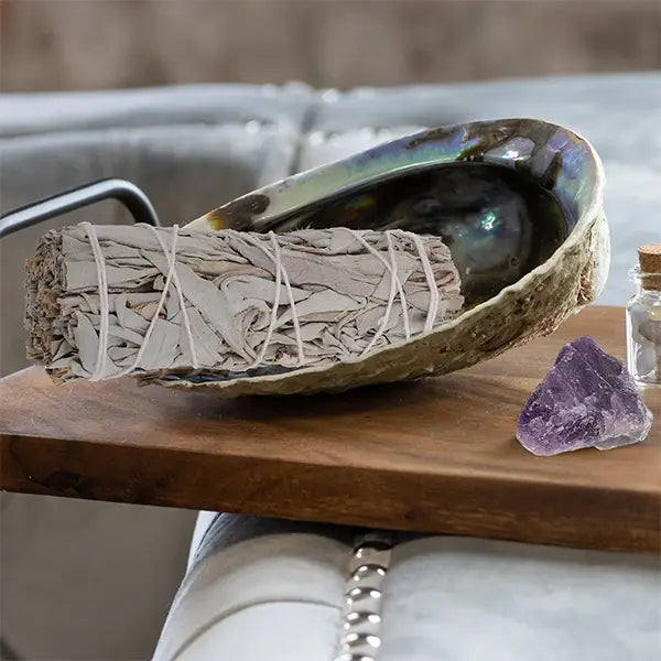 Kit de Purification Sauge Blanche, Palo Santo et Améthyste kaosix 7