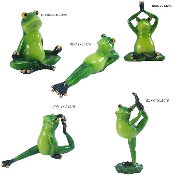 Statues Grenouille Zen l'Art de la Méditation Amusante kaosix 10