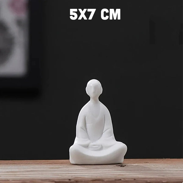 Statuette Bouddha assis 4 postures Le Bouddha de l'apaisement kaosix