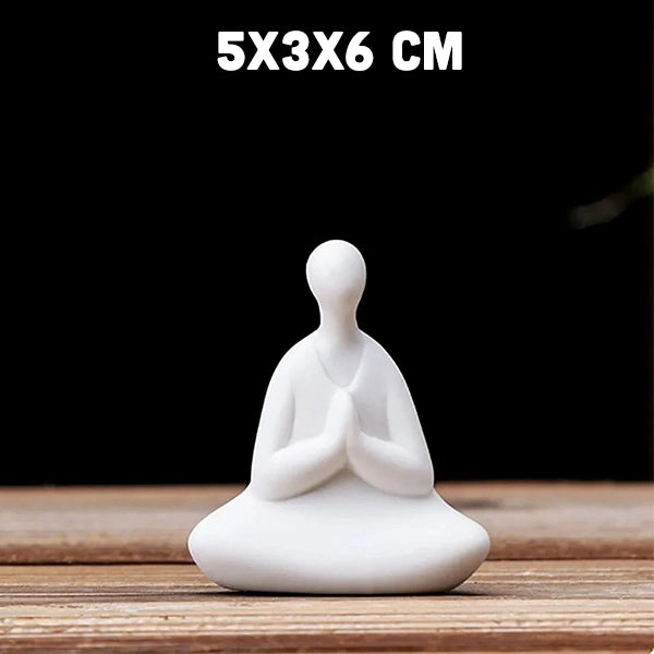 Statuette Bouddha assis 4 postures Le Bouddha de la protection kaosix