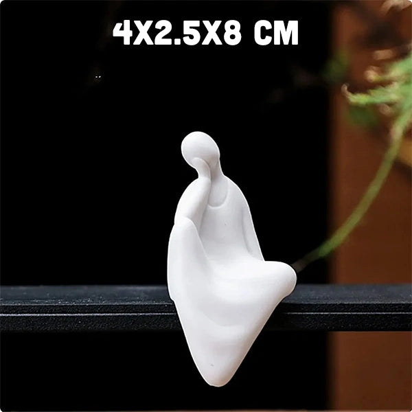 Statuette Bouddha assis 4 postures Le Repos kaosix