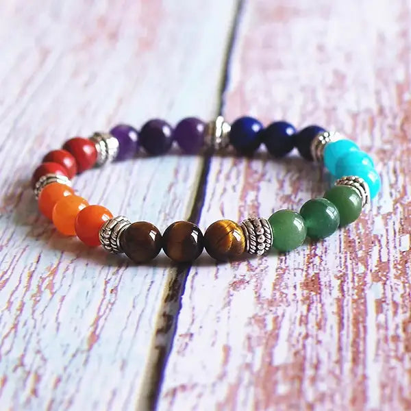 Véritable bracelet 7 chakras kaosix 3