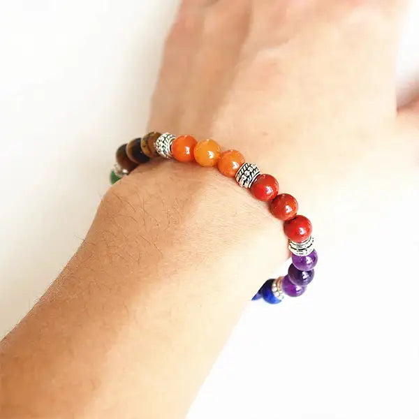 Véritable bracelet 7 chakras kaosix 5