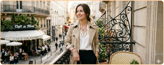 Bijoux spirituels et style parisien l'alliance du sens et de l'élégance