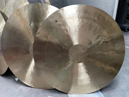 Wind Gong de Sonothérapie en Bronze sur Support C-Stand kaosix