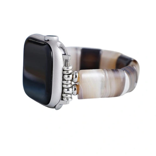 Bracelet Apple Watch en Agate Calme et Stabilité kaosix 1