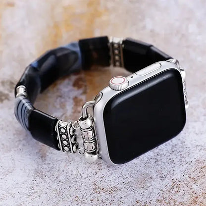 Bracelet Apple Watch en Onyx & Agate Style et Protection kaosix 2