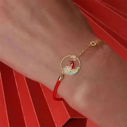 Bracelet Porte-Bonheur La Légende de la Carpe Koï kaosix 5