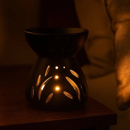 Brûleur d'Arômes en Céramique Épurée à Bougie kaosix