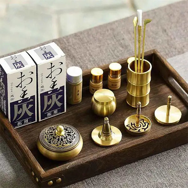 Coffret Rituel Sceau d'Encens en Laiton kaosix 4