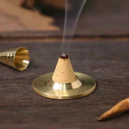 Coffret Rituel Sceau d'Encens en Laiton kaosix 8