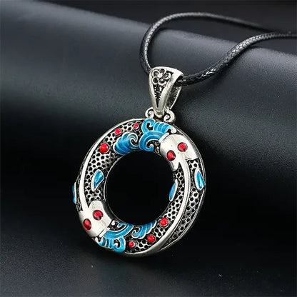 Collier Pendentif Carpe Koï Symbole de Force et de Persévérance kaosix 2