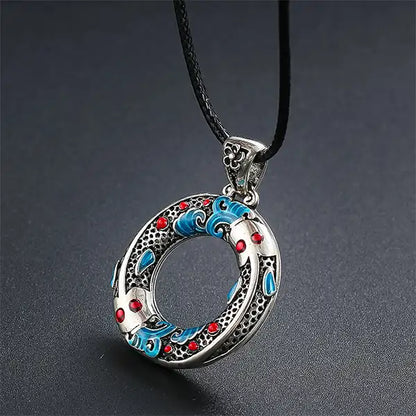 Collier Pendentif Carpe Koï Symbole de Force et de Persévérance kaosix 3