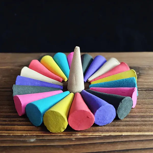 Cônes d’encens - Sachet de 20 pièces, parfums variés Mixte kaosix
