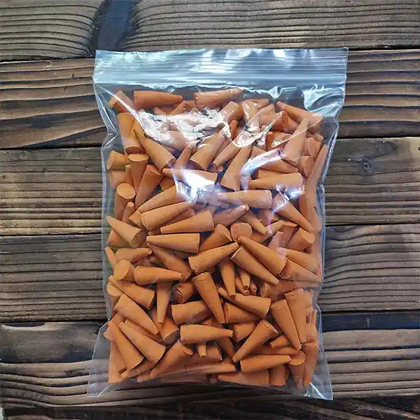 Cônes d’encens parfumés vanille plus 200 pièces kaosix