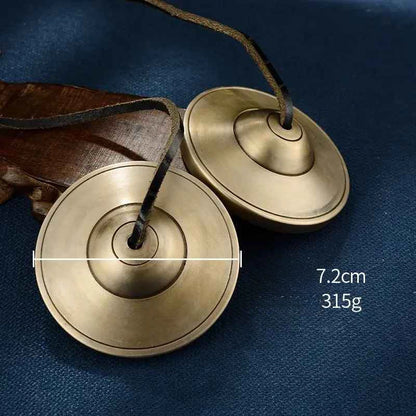 Cymbales Tingsha de Maître Lourdes kaosix