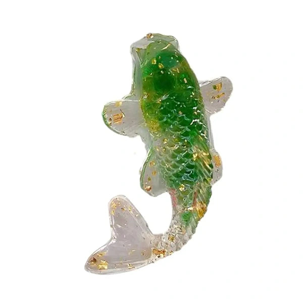 Figurines Carpe Koï Feng Shui en Résine Amulettes de Richesse kaosix 2