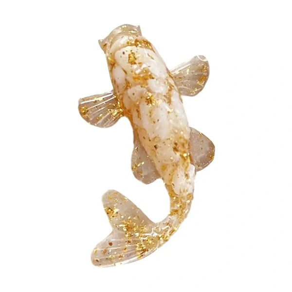 Figurines Carpe Koï Feng Shui en Résine Amulettes de Richesse kaosix 3