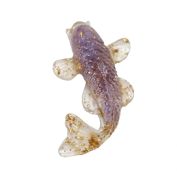 Figurines Carpe Koï Feng Shui en Résine Amulettes de Richesse kaosix 6