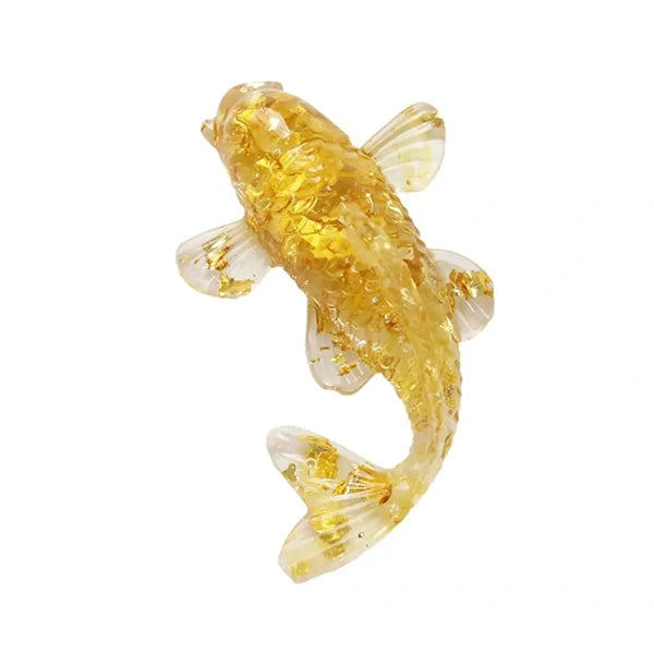 Figurines Carpe Koï Feng Shui en Résine Amulettes de Richesse kaosix 9