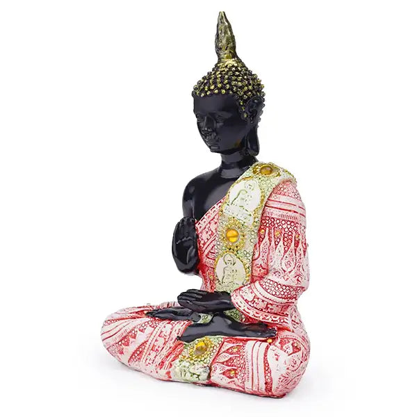 Grande Statue Bouddha Protection & Méditation 34 cm kaosix 6