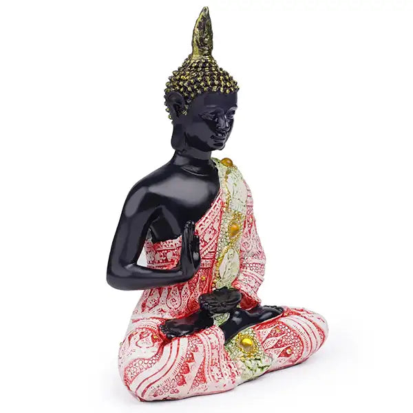Grande Statue Bouddha Protection & Méditation 34 cm kaosix 7