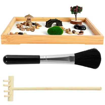 Jardin Zen d'Intérieur avec Accessoires et Outils kaosix