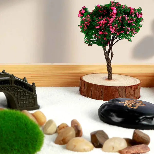 Jardin Zen d'Intérieur avec Accessoires et Outils kaosix