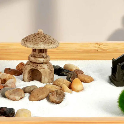 Jardin Zen d'Intérieur avec Accessoires et Outils kaosix