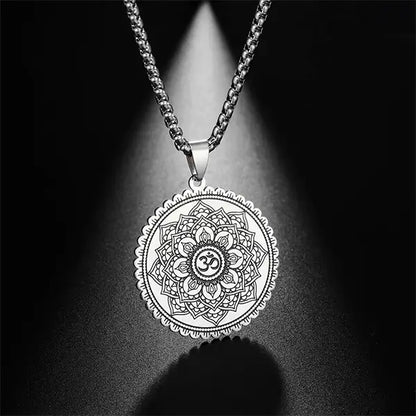 Pendentif Mandala OM Un Symbole d'Harmonie et de Paix Intérieure kaosix 3