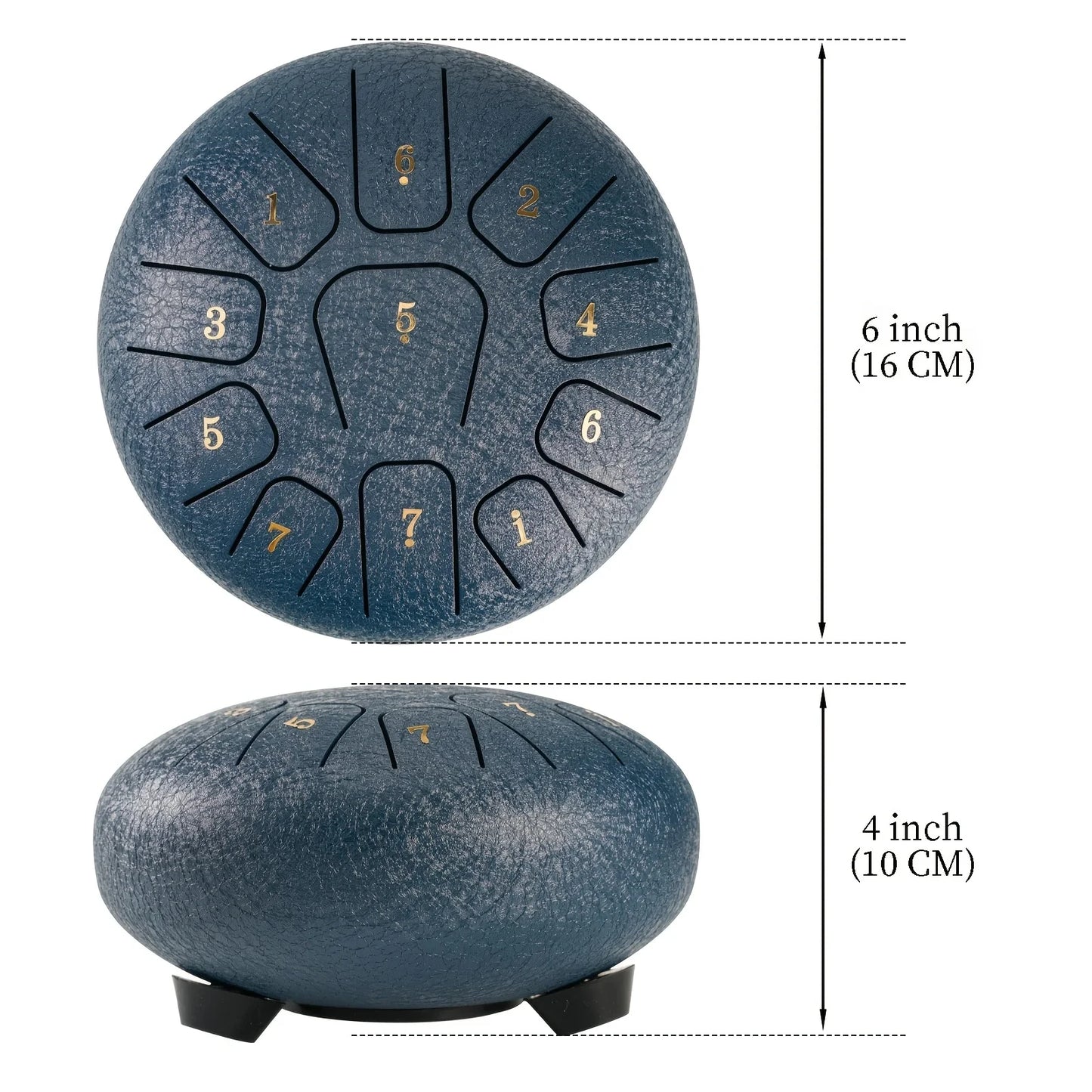 Tambour de Pluie Zen 11 Notes (Steel Tongue Drum)