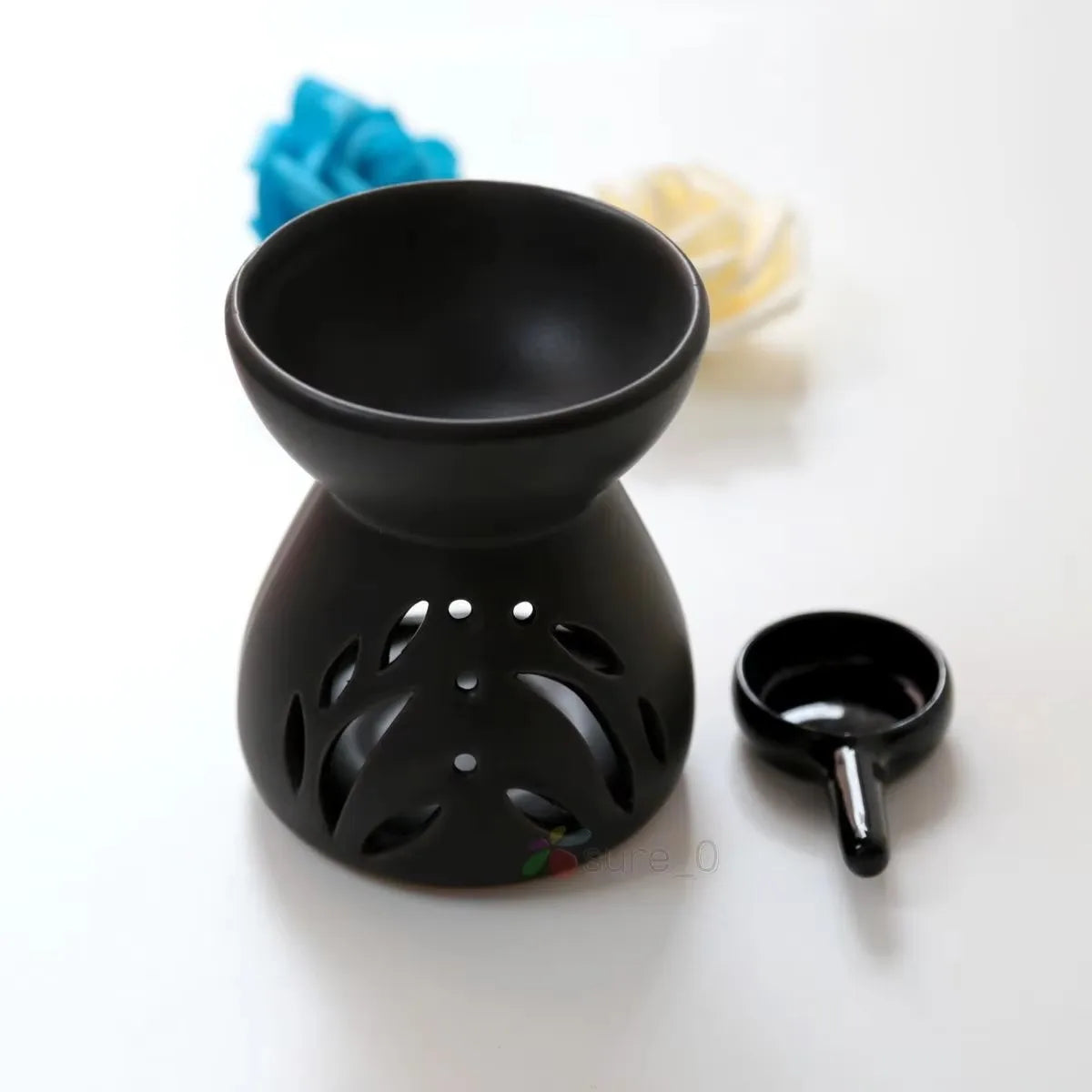 Brûleur d'Arômes en Céramique Épurée à Bougie kaosix