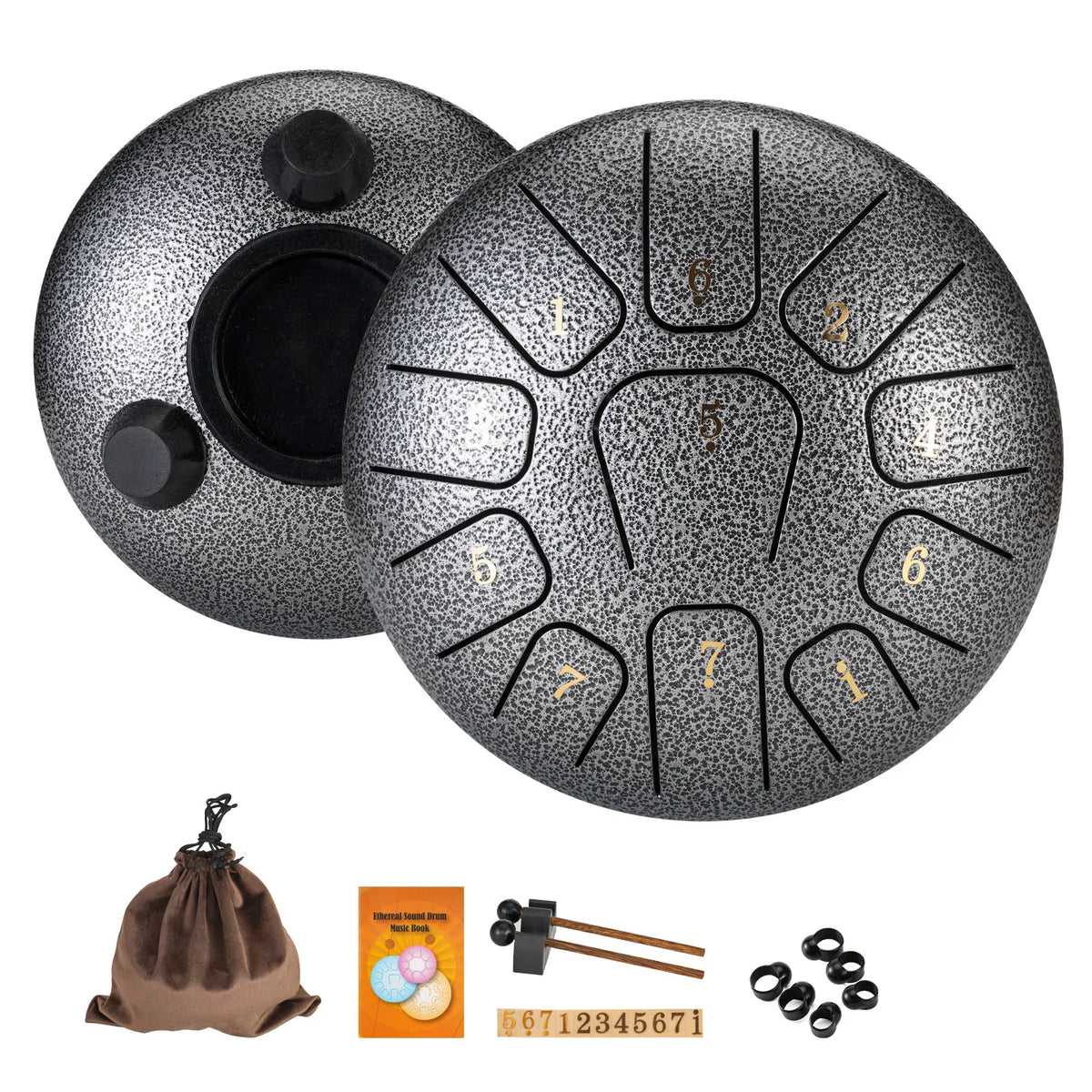 Tambour de Pluie Zen 11 Notes (Steel Tongue Drum)
