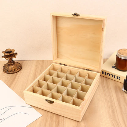 Coffret d'Herboriste en Bois pour Huiles Essentielles kaosix