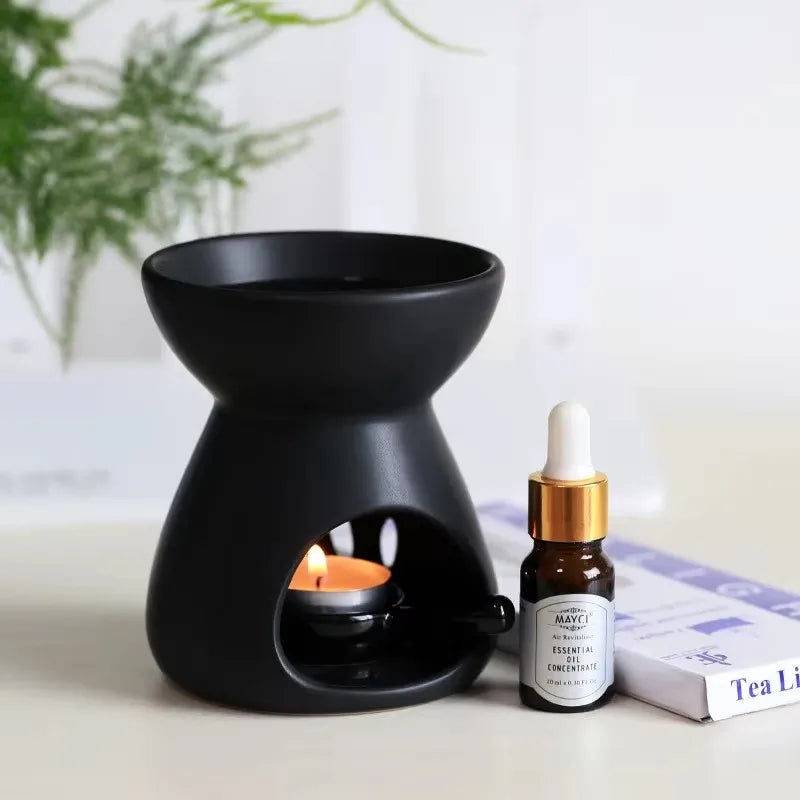 Brûleur d'Arômes en Céramique Épurée à Bougie kaosix