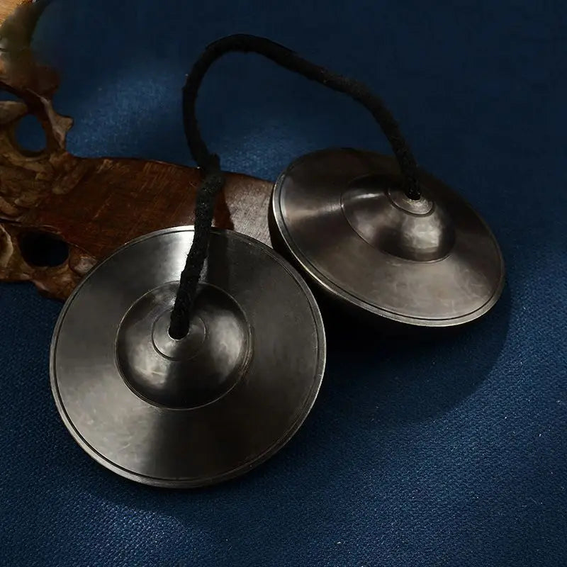 Cymbales Tingsha de Maître Lourdes kaosix