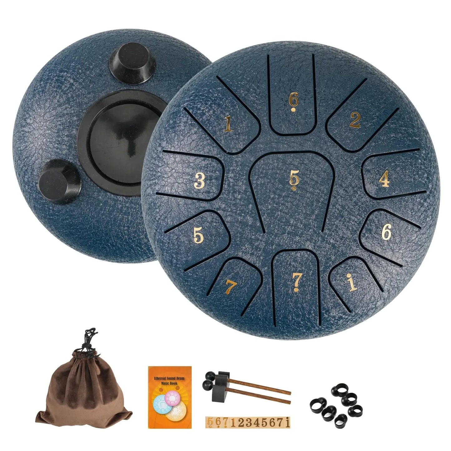 Tambour de Pluie Zen 11 Notes (Steel Tongue Drum)