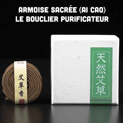 Spirales d'Encens Naturelles 2H (Boîte de 40 pcs)