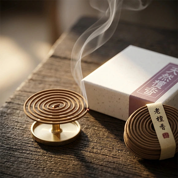 Spirales d'Encens Naturelles 2H (Boîte de 40 pcs)