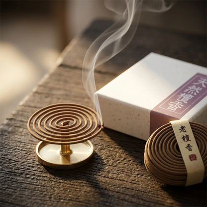 Spirales d'Encens Naturelles 2H (Boîte de 40 pcs)