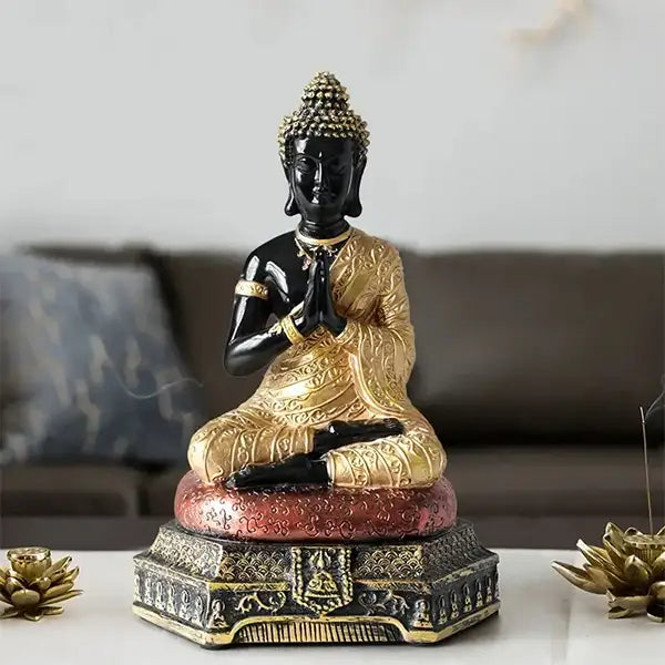 Statue Bouddha Méditation Namasté Paix Intérieure kaosix 3