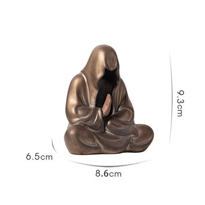 Statuette Bouddha Zen en Céramique Sans Visage kaosix 9