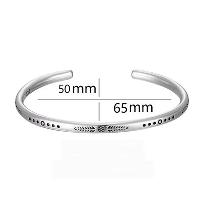 Trio de Bracelets Tibétains Porte-Bonheur - Style & Spiritualité dimension jonc kaosix