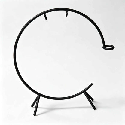 Wind Gong de Sonothérapie en Bronze sur Support C-Stand kaosix