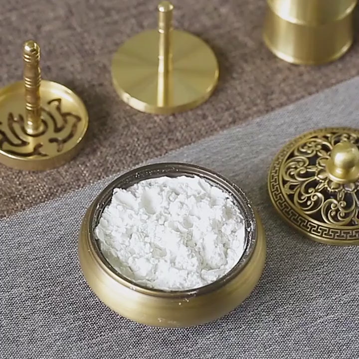 Coffret Rituel Sceau d'Encens en Laiton kaosix vidéo