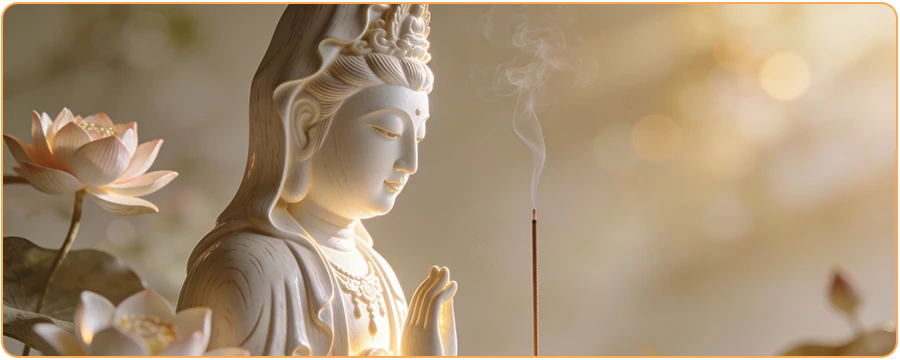 une représentation mystique de Guanyin kaosix