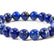 Bracelet En Lapis Lazuli - Boules 8mm - Sans Fermoir - Ajustable
